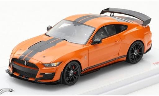 Ford Mustang 1/43 TrueScale Miniatures Shelby GT 500 orange/nero 2020 modellino in miniatura