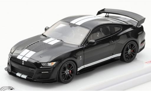 Ford Mustang 1/43 TrueScale Miniatures Shelby GT500 nero/bianco modellino in miniatura