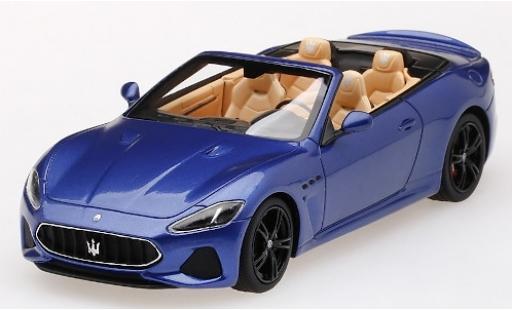Maserati GranCabrio 1/43 TrueScale Miniatures metallico blu 2019 modellino in miniatura