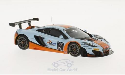 McLaren MP4-12C 1/43 TrueScale Miniatures GT3 No.9 Gulf Racing 24h Spa 2013 M.Wainwright/A.Meyrick/S.Hall modellino in miniatura