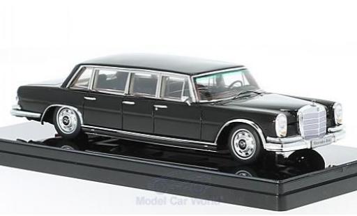 Mercedes 600 1/43 TrueScale Miniatures Pullman nero 1964 6-door modellino in miniatura