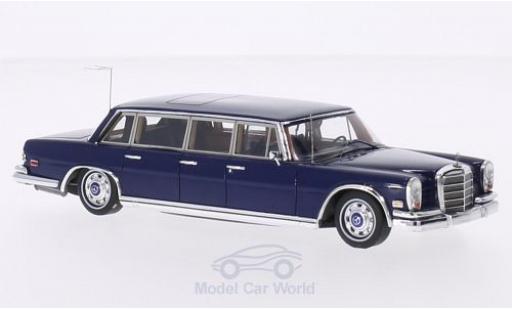 Mercedes 600 1/43 TrueScale Miniatures (W100) Pullman blu 1969 Elvis Presley modellino in miniatura