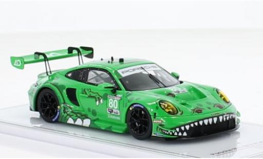 Porsche 992 GT3 R 1/43 TrueScale Miniatures 911  No.80 GTD AO Racing IMSA 12h Sebring 2023 1:43 modellino in miniatura