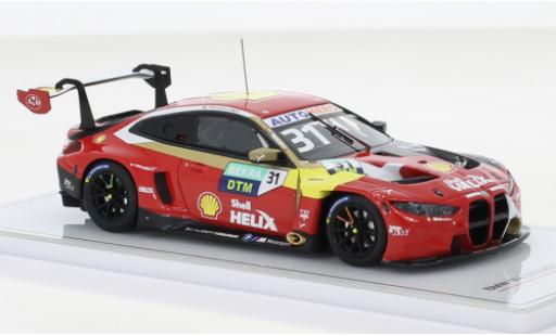 Bmw M4 1/43 TrueScale Miniatures GT3 No.31 Schubert Motorsport DTM Lausitzring 2022 modellino in miniatura