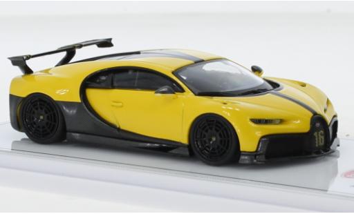 Bugatti Chiron 1/43 TrueScale Miniatures Pur Sport giallo/nero 2020 modellino in miniatura