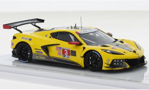 Chevrolet Corvette 1/43 TrueScale Miniatures C8.R No.3 Racing IMSA 12h Sebring 2022 modellino in miniatura