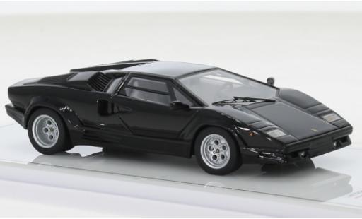 Lamborghini Countach 1/43 TrueScale Miniatures 25th Anniversaire nero modellino in miniatura