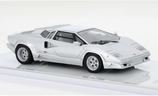 Lamborghini Countach 1/43 TrueScale Miniatures 25th Anniversary grigio modellino in miniatura