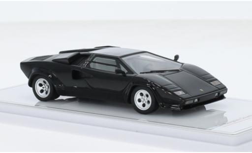 Lamborghini Countach 1/43 TrueScale Miniatures 5000S nero modellino in miniatura