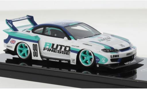 Nissan Silvia 1/43 TrueScale Miniatures S15 LB-Super Silhouette RHD voiture Finesse modellino in miniatura