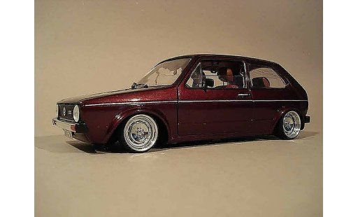 Volkswagen Golf GTI 1/18 Solido German Look bloc moteur 16s modellini auto