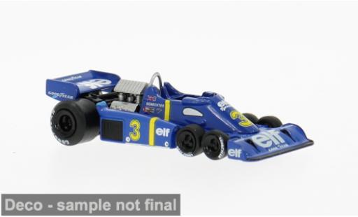 Tyrrell P34 1/87 Brekina Formel 1 1976 Elf #3 J.Scheckter 1:87 modellino in miniatura