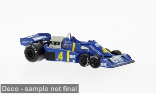 Tyrrell P34 1/87 Brekina Formel 1 1976 Elf #4 P.Depailler 1:87 modellino in miniatura