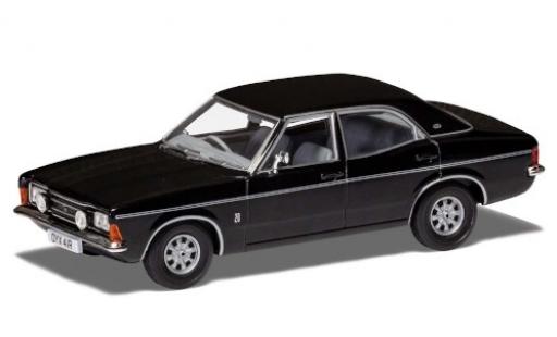 Ford Cortina 1/43 Vanguards Mk3 2000E nero/matt-nero RHD modellino in miniatura