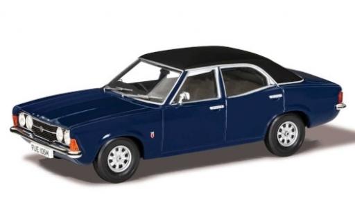 Ford Cortina 1/43 Vanguards MkIII 2000GT blu/matt-nero RHD 1973 modellino in miniatura