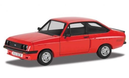 Ford Escort 1/43 Vanguards MkII RS2000 X-Pack rosso RHD modellino in miniatura