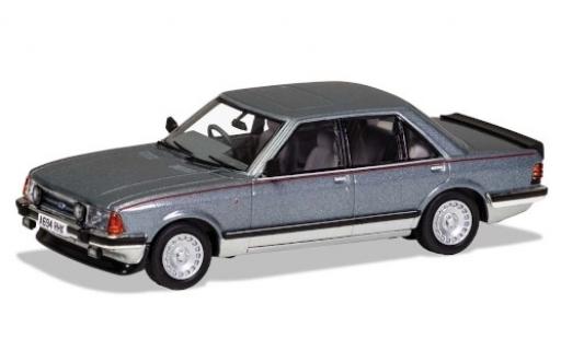 Ford Granada 1/43 Vanguards Mk II 2.8i Ghia X metallico grigio/grigio RHD 1983 modellino in miniatura