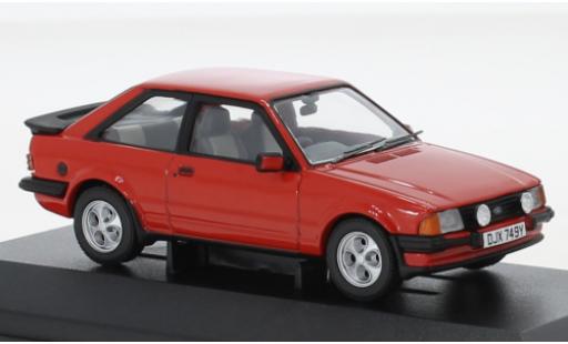 Ford Escort 1/43 Vanguards MkIII XR3i rosso RHD modellino in miniatura