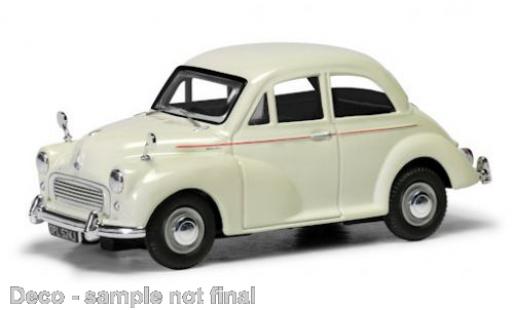 Morris Minor 1/43 Vanguards 1000 bianco RHD modellino in miniatura