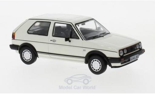Volkswagen Golf V 1/43 Vanguards Mk2 GTI bianco RHD modellino in miniatura