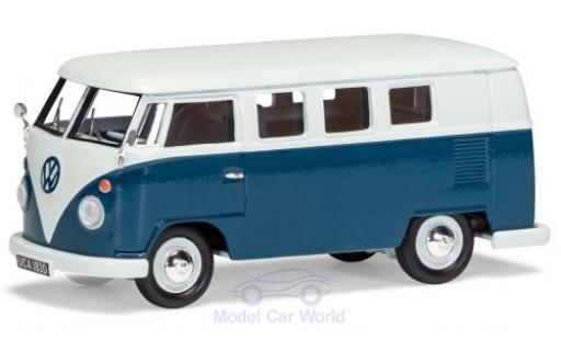 Volkswagen T1 1/43 Vanguards (Typ 2) Camper bianco/blu RHD modellino in miniatura