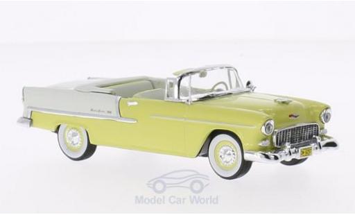 Chevrolet Bel Air 1/43 Vitesse Convertibile giallo/bianco 1955 modellino in miniatura