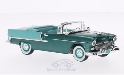 Chevrolet Bel Air 1/43 Vitesse Convertibile metallico verde/türkis 1955 modellino in miniatura