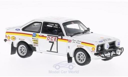 Ford Escort MKI 1/43 Vitesse MKII RS1800 No.7 GP Marokko 1976 R.Clark/J.Porter modellino in miniatura