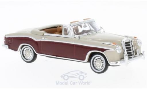Mercedes 220 SE 1/43 Vitesse SE Cabriolet beige/rosso 1958 modellino in miniatura