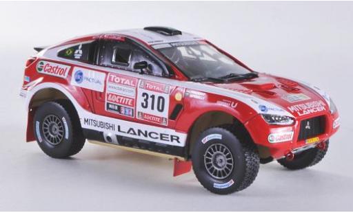 Mitsubishi Racing Lancer 1/43 Vitesse No.310 Rallye Dakar 2012 G.Spinelli/H.Youssef modellino in miniatura