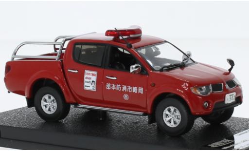 Mitsubishi L200 1/43 Vitesse RHD Shizuoka feu Departement modellino in miniatura