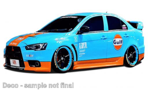 Mitsubishi Lancer 1/43 Vitesse évolution X Gulf modellino in miniatura