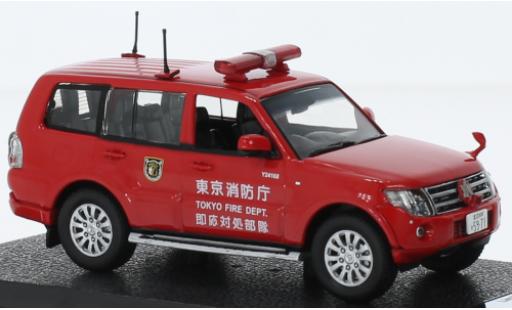 Mitsubishi Pajero 1/43 Vitesse RHD Tokyo feu Departement modellino in miniatura