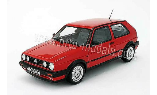 Volkswagen Golf GTI 1/18 Ottomobile rosso 1990 modellini auto