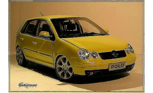 Volkswagen Polo Base 1/18 Anson jantes mercedes modellini auto