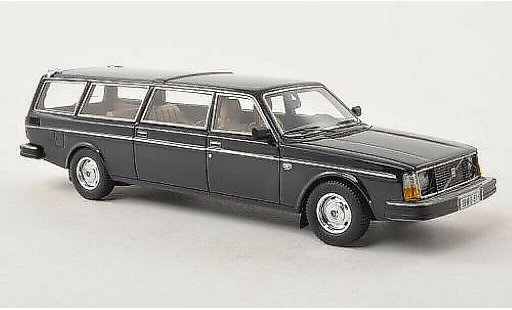 Volvo 245 Base 1/43 Matrix Transfer blu modellini auto