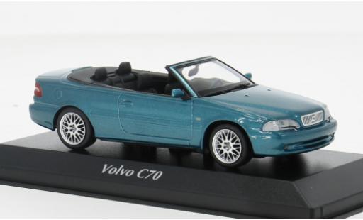 Volvo C70 1/43 Maxichamps Cabriolet blau 1:43 modellino in miniatura