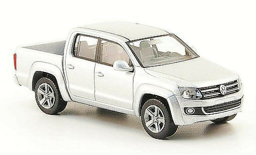 Volkswagen Amarok Base 1/87 Wiking grigio modellini auto