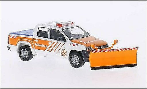 Volkswagen Amarok Base 1/87 Wiking Winterdienst modellini auto