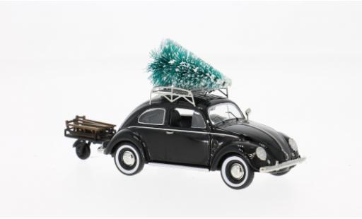Modellini auto Volkswagen Beetle "Christmas 2025" schwarz 1/43 Schuco