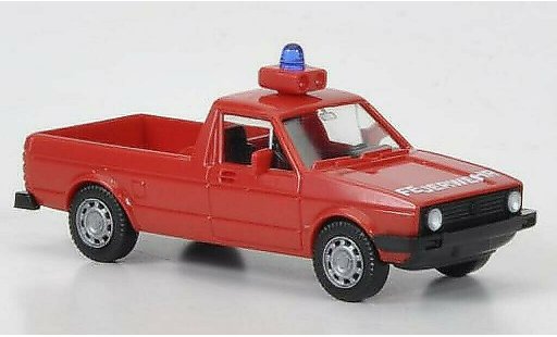 Volkswagen Caddy Base 1/87 Wiking I Vigili del fuoco con Tragkraftspritze modellini auto