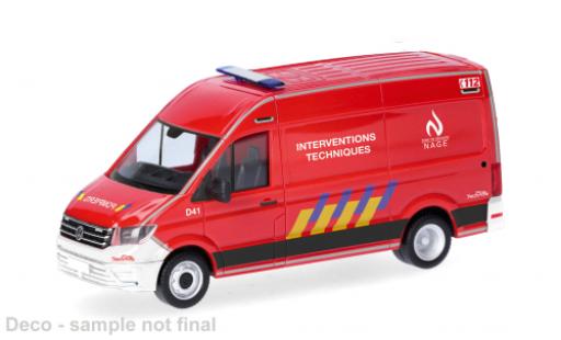 Volkswagen Crafter 1/87 Herpa Kasten HD Feuerwehr Interventions Techniques (B) 1:87 modellino in miniatura