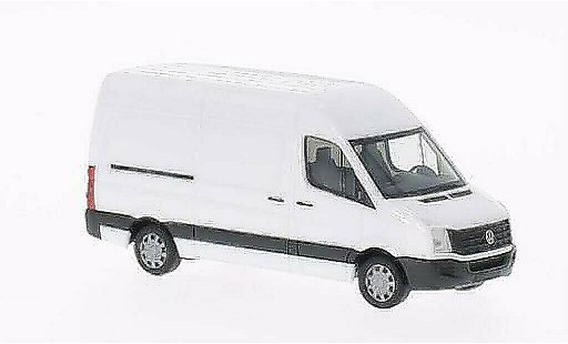 Volkswagen Crafter Kasten 1/87 Herpa furgone Hochtetto bianco 2011 modellini auto
