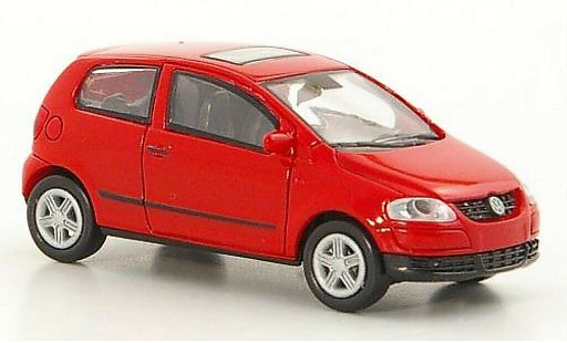 Volkswagen Fox Base 1/87 Norev rosso modellini auto