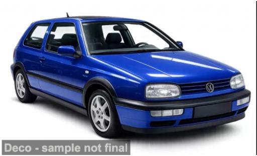 Volkswagen Golf 1/18 Norev GTI blau 1994 1:18 modellino in miniatura
