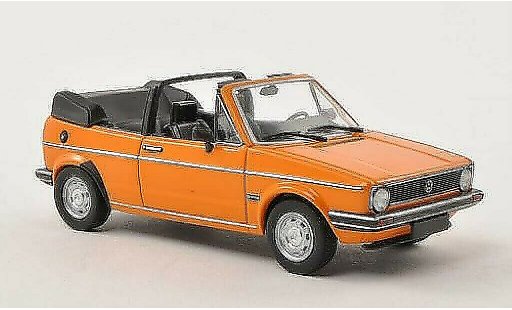 Volkswagen Golf Cabriolet 1/43 Minichamps Cabrio GL orange 1980 modellini auto