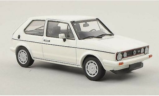 Volkswagen Golf GTI 1/43 Minichamps Pirelli bianco 1983 modellini auto