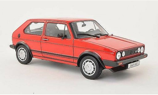 Volkswagen Golf GTI 1/18 Welly rosso 1982 modellini auto