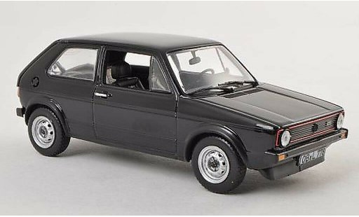 Volkswagen Golf GTI 1/43 Norev nero 1976 modellini auto