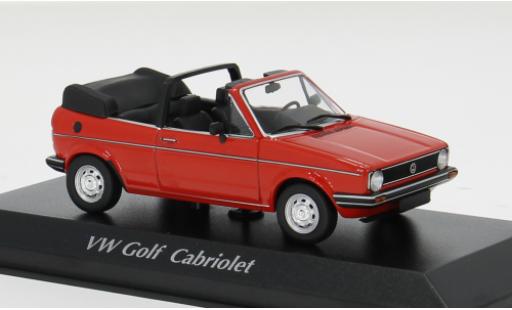 Modellini auto Volkswagen Golf I rot 1979 1/43 Minichamps